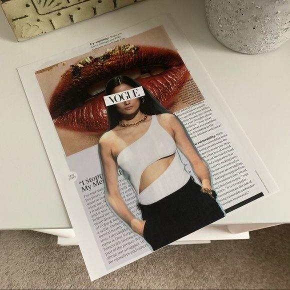 Vogue Theme Handmade 8x10 Fashion Collage - Picture 4 of 12